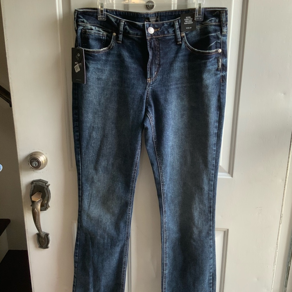 Silver jeans